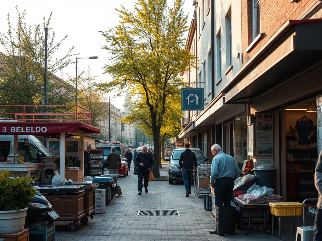 Mężczyzna na niebieskim e-rowerze na ścieżce rowerowej w Bydgoszczy, jako ilustracja programu dopłat do e-rowerów 2026
