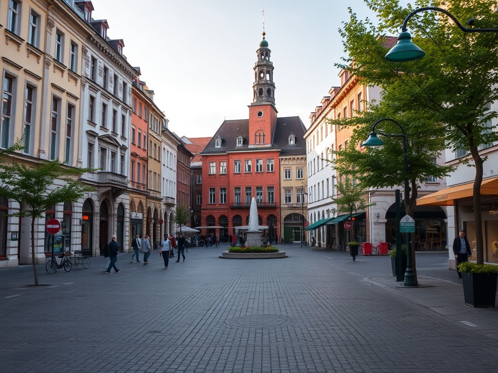 Ilustracja symbolizująca Bydgoszcz, przedstawiająca wykres zdrowia i drogę