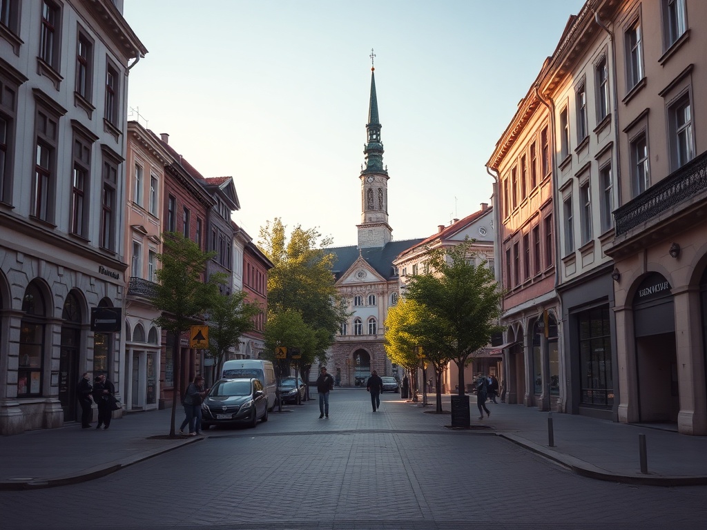 Ilustracja łącząca dynamiczną akcję siatkarską z psami tropiącymi w akcji, symbolizująca różnorodność wydarzeń w Bydgoszczy