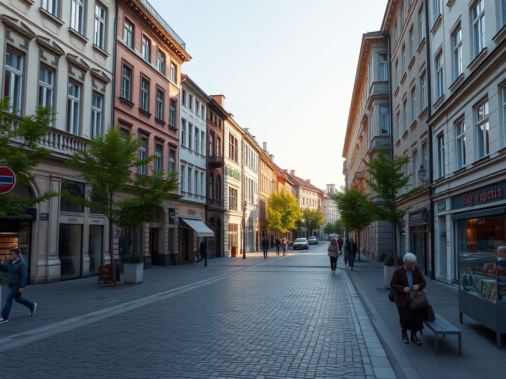 Grafika symbolizująca połączenie kultury filmowej i bezpieczeństwa infrastrukturalnego w Bydgoszczy